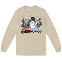 Mushroom I am Snow Cute Long Sleeve Tee - FaDigitalArtStudio