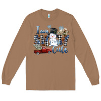 Toasted Coconut I am Snow Cute Long Sleeve Tee - FaDigitalArtStudio