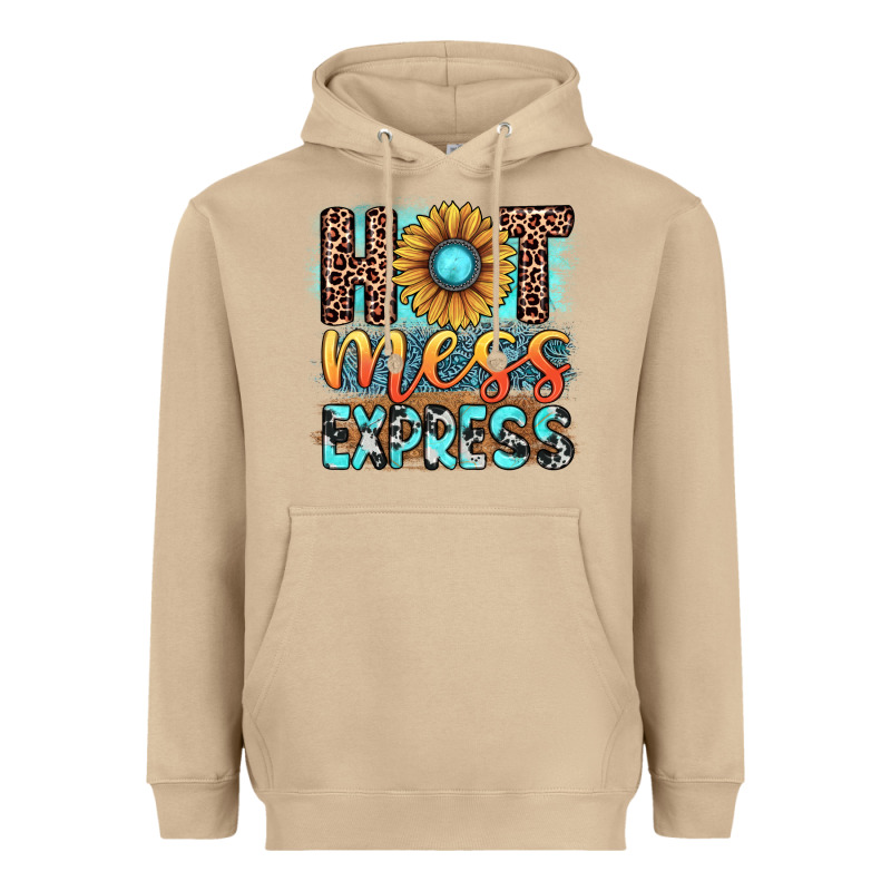 Hot Mess Express Heavyweight Hoodie by JahusDesignShop | Teevron