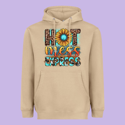 Hot Mess Express Heavyweight Hoodie Designed By Jahusdesignshop