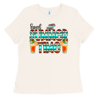Bone sweet summer time cocktail Ladies Tee - CowCowDesign