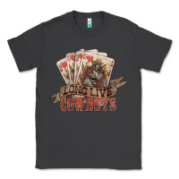 Smoke Long live cowboys cards Classic Tee - HowdyJamesFarm