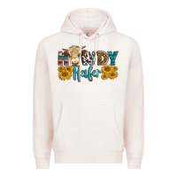 Western Howdy Heifer With Simmental Cow Premium Hoodie | Teevron