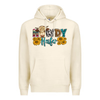 Tofu Western Howdy Heifer With Simmental Cow Premium Hoodie - LillyAllenDesigns