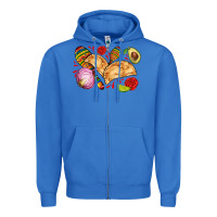 True Royal empanadas roses onion lime and avocado Zipper Hoodie - AdoDesignShop
