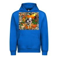 Cobalt Fall baby cow Urban Hoodie - RanaPortraitStore