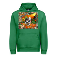 Emerald Fall baby cow Urban Hoodie - RanaPortraitStore