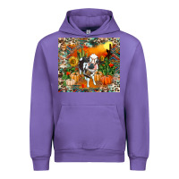 Tulip Fall baby cow Urban Hoodie - RanaPortraitStore