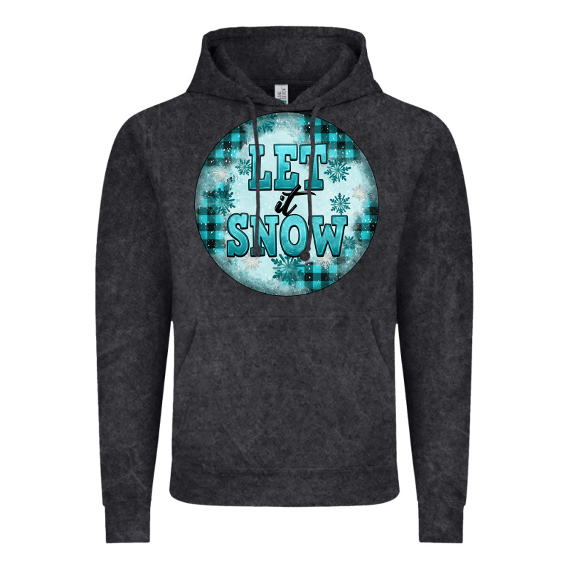 Let It Snow Vintage Hoodie by FaDigitalArtStudio | Teevron