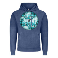 Vintage Denim let it snow Vintage Hoodie - FaDigitalArtStudio