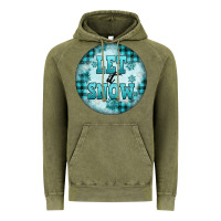 Vintage Olive let it snow Vintage Hoodie - FaDigitalArtStudio