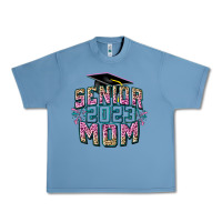 Pebble Blue Senior 2023 mom Mother's Day Urban Heavy Tee - FaDigitalArtStudio