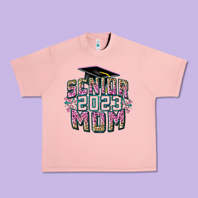 Senior 2023 Mom Mother's Day Urban Heavy Tee Designed By Fadigitalartstudio