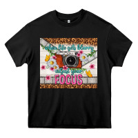 Black when life gets blurry adjust your focus Heavy Core Tee - TumblerDesignByShophia