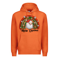 Carrot merry christmas santa rainbow Premium Hoodie - Jasminsmagicworld