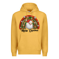 Mustard merry christmas santa rainbow Premium Hoodie - Jasminsmagicworld