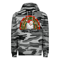 Slate Camo merry christmas santa rainbow Premium Hoodie - Jasminsmagicworld