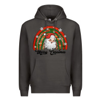 Smoke merry christmas santa rainbow Premium Hoodie - Jasminsmagicworld