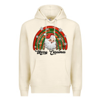 Tofu merry christmas santa rainbow Premium Hoodie - Jasminsmagicworld