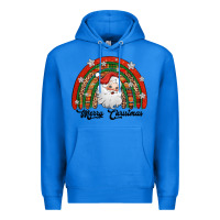 True Royal merry christmas santa rainbow Premium Hoodie - Jasminsmagicworld