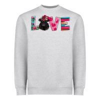 Heather Grey belted galloway Heavyweight Sweatshirt - AdoDesignShop
