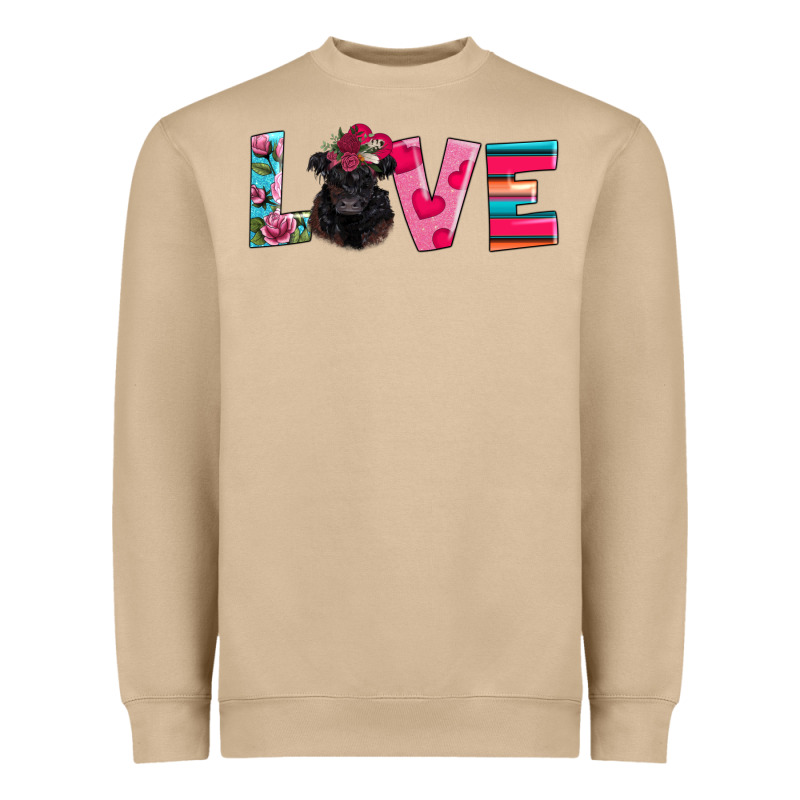 Belted Galloway Heavyweight Sweatshirt by AdoDesignShop | Teevron