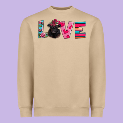 Belted Galloway Heavyweight Sweatshirt Designed By Adodesignshop