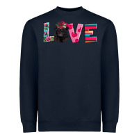 Navy belted galloway Heavyweight Sweatshirt - AdoDesignShop