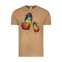 Vintage Camel rainbow butterfly pride Vintage Tee - FaDigitalArtStudio