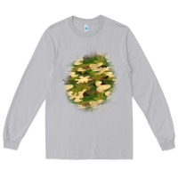 Moon Dust camouflage patch 5 Long Sleeve Tee - BundleAndBundleShop