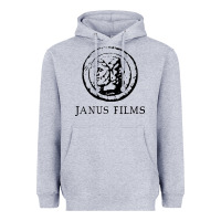 Heather Grey janus movies Heavyweight Hoodie - baoMotion