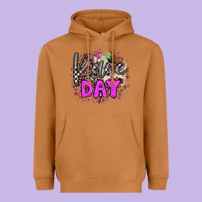 Race Day Heavyweight Hoodie Designed By Jahusdesignshop
