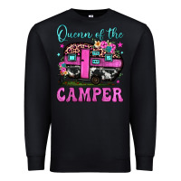 Black queen of the camper Premium Sweatshirt - JahusDesignShop