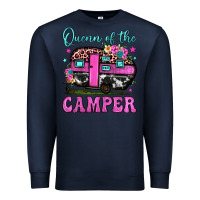 Navy queen of the camper Premium Sweatshirt - JahusDesignShop