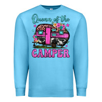 Ocean Blue queen of the camper Premium Sweatshirt - JahusDesignShop