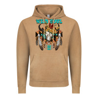 Vintage Camel Wild Soul Bull Skull Vintage Hoodie - FaDigitalArtStudio
