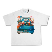 Lunar Rock Customize USA truck Urban Heavy Tee - FaDigitalArtStudio
