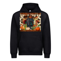 Black Fall black angus Urban Hoodie - RanaPortraitStore