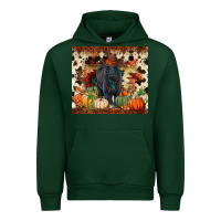 Foreset Green Fall black angus Urban Hoodie - RanaPortraitStore
