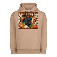 Pigment Burro Fall black angus Urban Hoodie - RanaPortraitStore