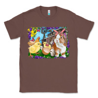 Chestnut easter farm chicks and bunny Classic Tee - RanaPortraitStore