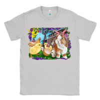 Moon Dust easter farm chicks and bunny Classic Tee - RanaPortraitStore