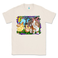 Natural easter farm chicks and bunny Classic Tee - RanaPortraitStore