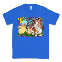True Royal easter farm chicks and bunny Classic Tee - RanaPortraitStore