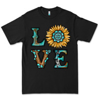 Black sunflower love Premium Tee - RanaPortraitStore