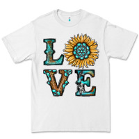 White sunflower love Premium Tee - RanaPortraitStore
