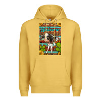 Antique Gold Welcome Cute Baby Calf Premium Hoodie - LillyAllenDesigns