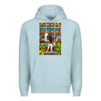 Blue Mist Welcome Cute Baby Calf Premium Hoodie - LillyAllenDesigns