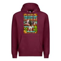 Burgundy Welcome Cute Baby Calf Premium Hoodie - LillyAllenDesigns