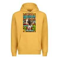 Mustard Welcome Cute Baby Calf Premium Hoodie - LillyAllenDesigns